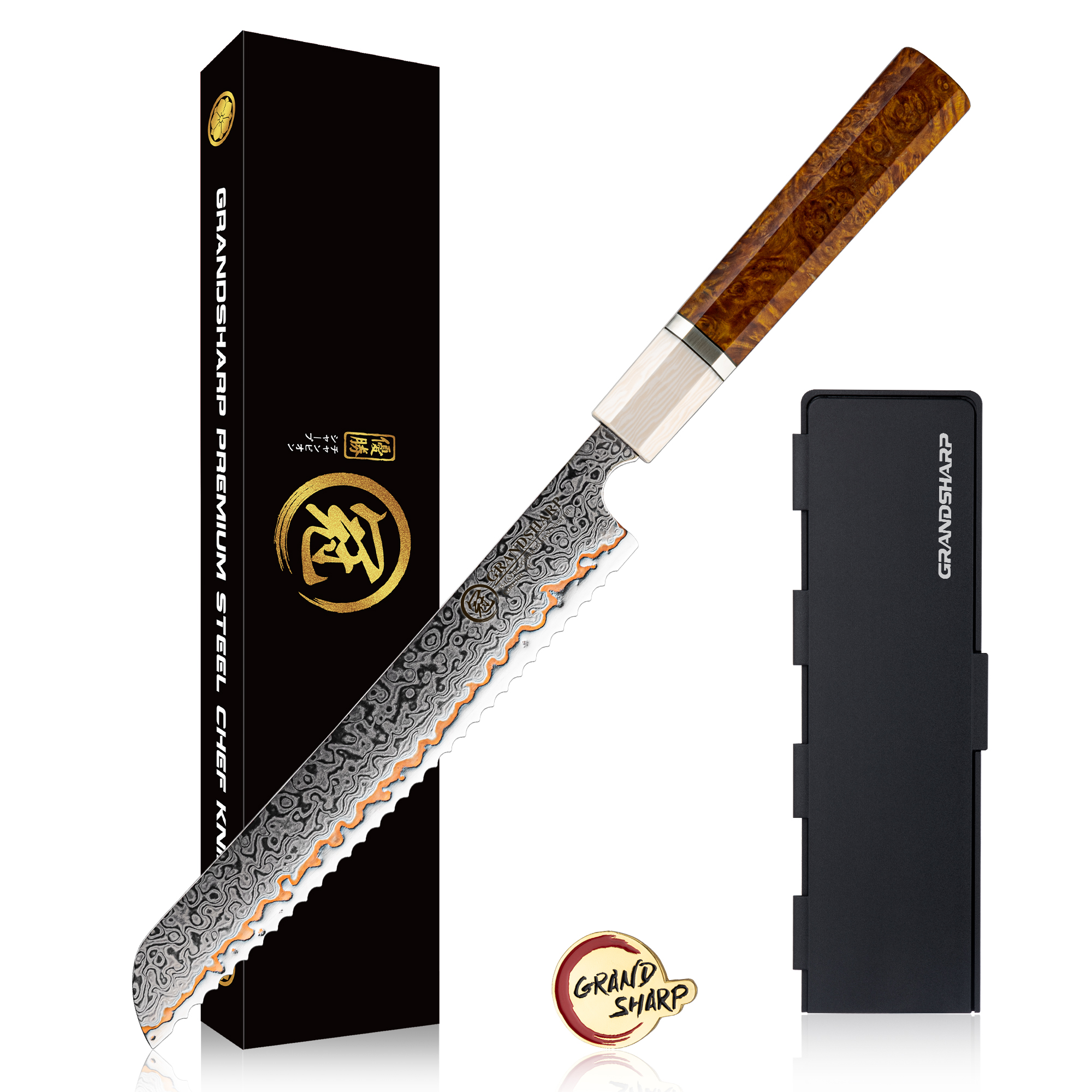 8'' Bread Knife With Gift Box