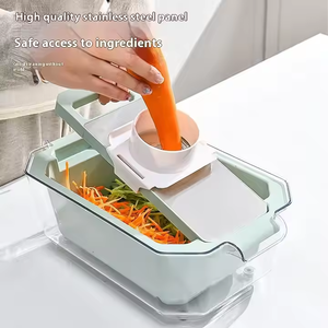 2025 New Product Safe Manual Vegetable Shredder Slicer with Container Multi-functional <strong>Cutter</strong> for Home Use