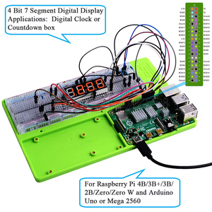 Ahududu Pi 4B / 3B + / 3B/2B/sıfır/W/Arduino/ Mega 2560 için ABS deney tutucu kiti platformu