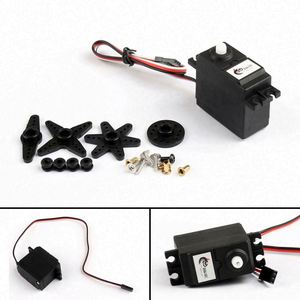RC robotlar için DS04-NFC 360 derece sürekli rotasyon servolar DC dişli Motor