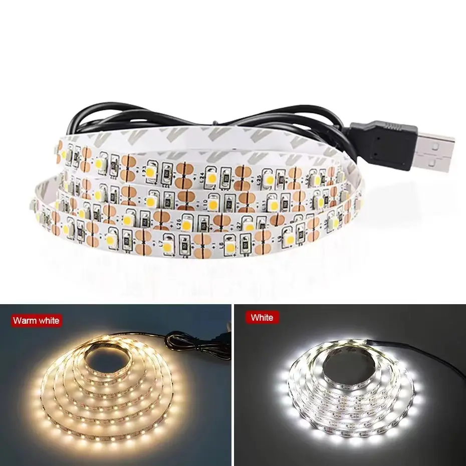 低電圧12V24V 283560/120Led/M高ルーメンLEDリボン家具調光可能な周囲LEDストリップライト