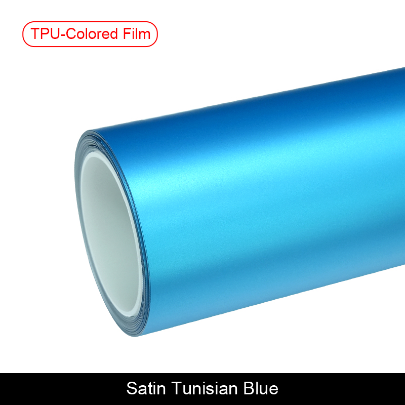 Bleu Tunisien Satiné