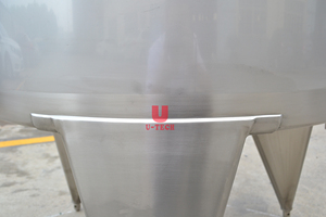 UTECH 500L-5000L Stainless Steel Mixing Tank with Heating System Food Grade Sugar Syrup/Juice Processing Equipment - Product Image 3