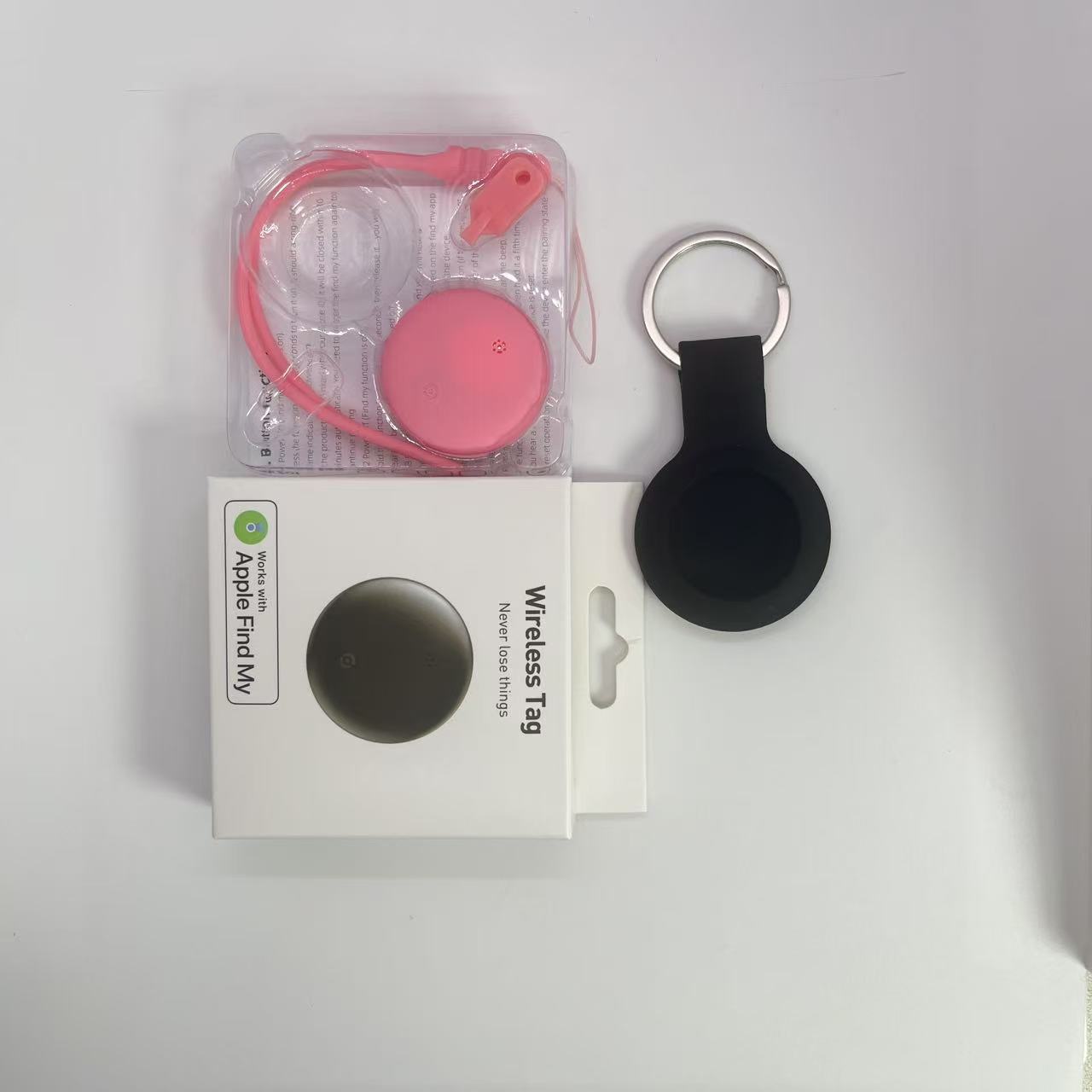 Llavero rosa (empaquetado en caja de color)