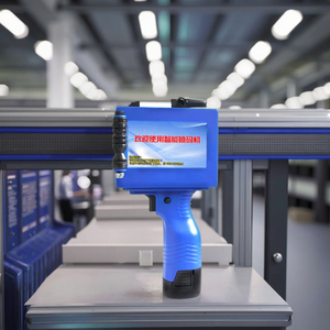 Tragbarer 600dpi Tij-Drucker Handheld Inkjet Verfalls datum Druckmaschine Touchscreen Handschrift Eingang Halbautomati scher Kunststoff - Product Image 1