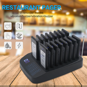 Daytech RP02 <strong>Queue</strong> Calling <strong>System</strong> <strong>Wireless</strong> Customer Buzzing Beeper Restaurant <strong>Queue</strong> <strong>Management</strong> <strong>System</strong> with Flash Light Vibration - Product Image 3