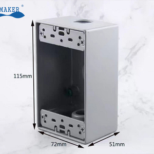 กล่องต่อสายไฟฟ้า FSB กล่องอลูมิเนียมกันน้ำกันระเบิดกล่องแยกสายเชื่อมต่อ - Product Image 1