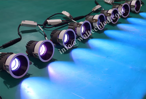 12 Вт RGBW DMX 512 потолочный светодиодный прожектор DC24V downlight клавиатура RGB светодиодный светильник для бара ночного клуба - Product Image 6