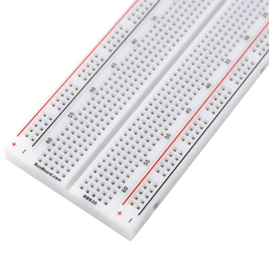 830 punti Mb-102 Mini scheda tecnica Breadboard senza saldatura di grandi dimensioni piccoli pcb e Breadboard kit Breadboard-bianco per moduli - Product Image 1