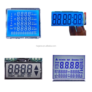 Speziell geformter Auto-COG-LCD-Bildschirm FPC-Anschluss LCD-Anzeige modul Farb linien druck Segmentierter LCD-Bildschirm - Product Image 4