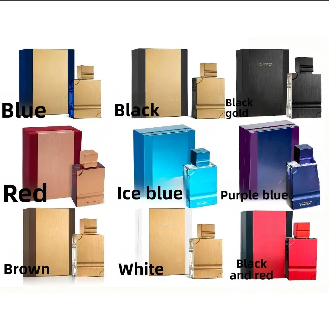 toutes les couleurs de la série