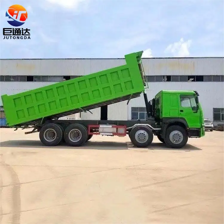 Jutong đại lý giá thấp sử dụng tipper Dump xe tải để bán