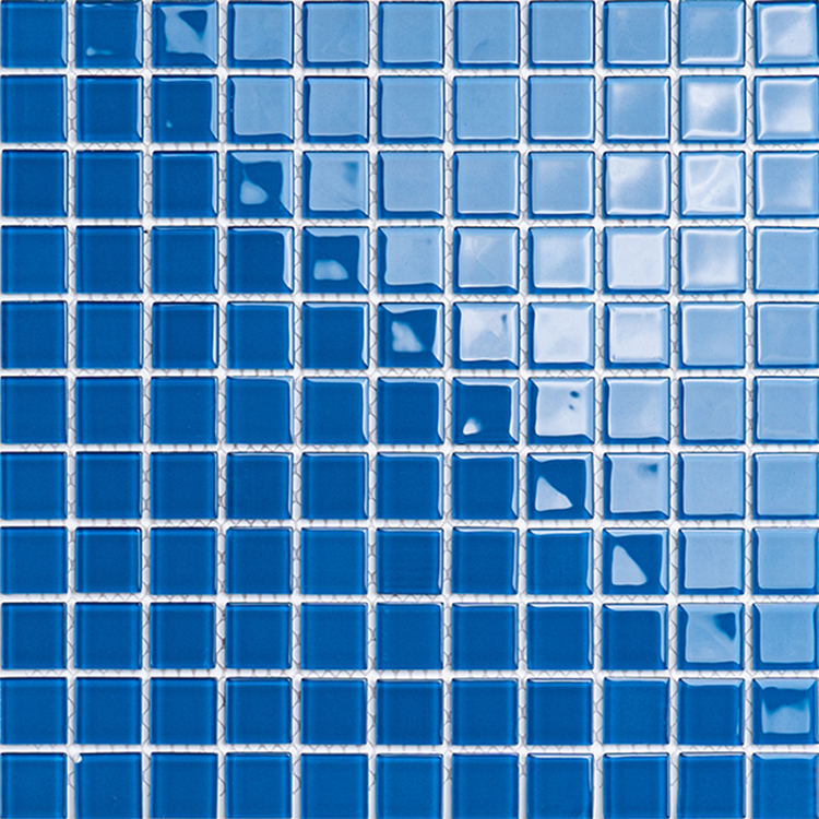 2533 dark blue glass mosaic