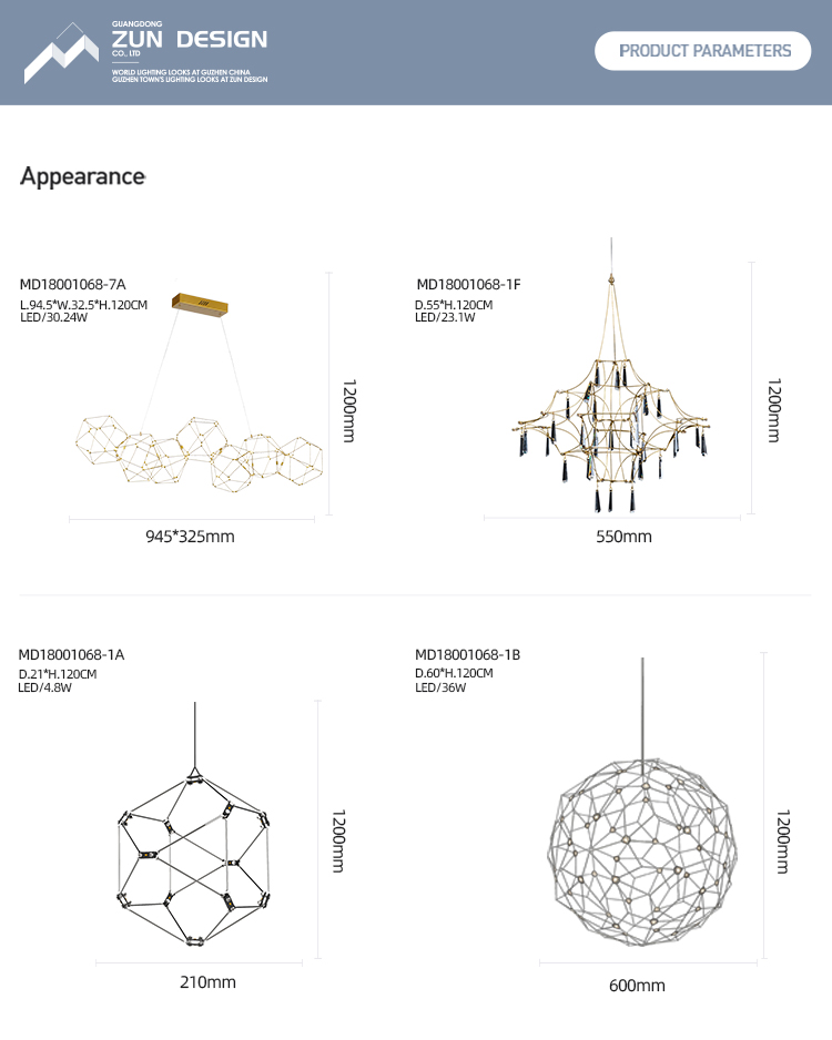 Hot selling modern colourful iron hanging firefly led chandelier pendant lights for living room bedroom dining room