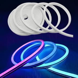 Flexible Silicone <strong>LED</strong> Strip DMX512 RGBW 12V 24V <strong>5050</strong> 60/96leds <strong>6</strong>*12mm Illusion Neon Light Programmable Addressing <strong>LED</strong> Strip