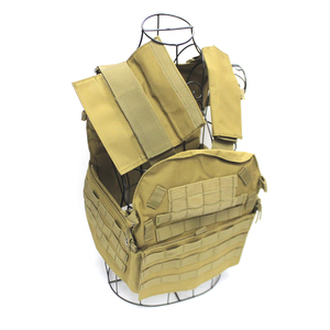 Tactical Training Vest <strong>Khaki</strong> Quick-release Tool Belt with Medium <strong>Pouches</strong> Weight Dispersal Work Customized Vest - Product Image 2