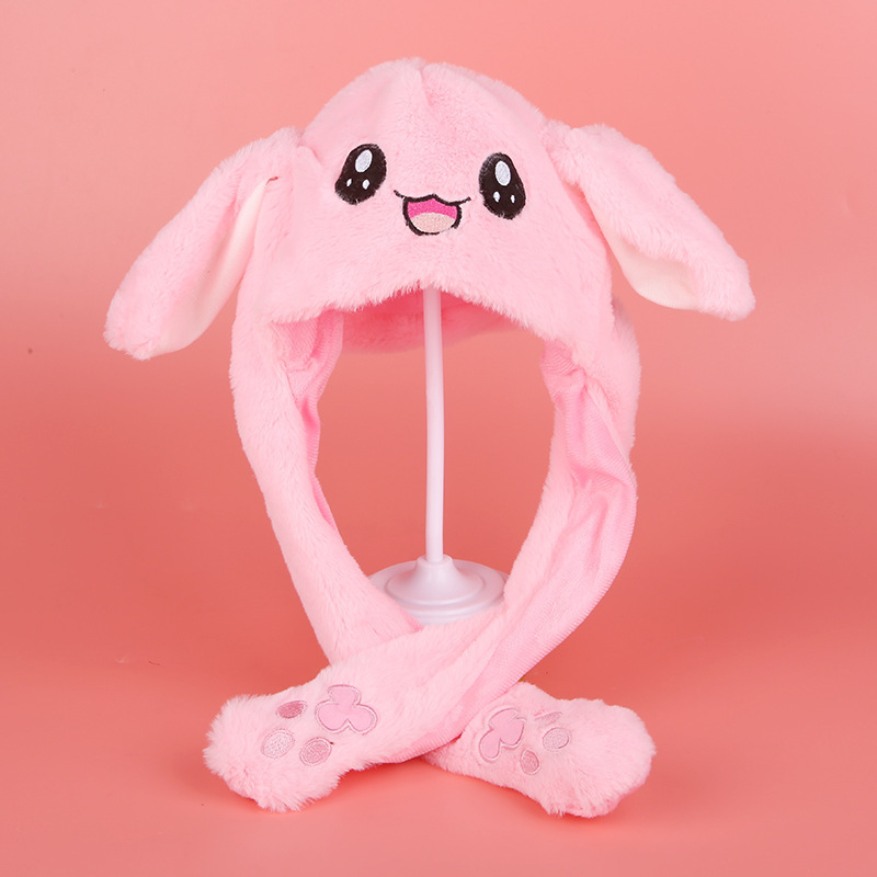 Gorro de conejo no luminoso - rosa
