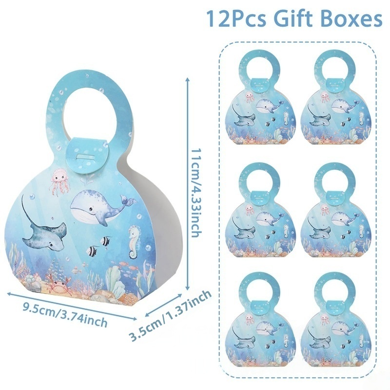 Bolso tote de animales marinos