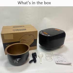 银冠5L迷你电饭锅蒸锅多锅家用电器，带桨和量杯配件