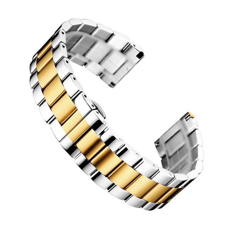 Silver with gold