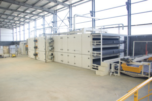 Linea di produzione di ovatta morbida termolegata per trapunta vestiti ovatta materiale