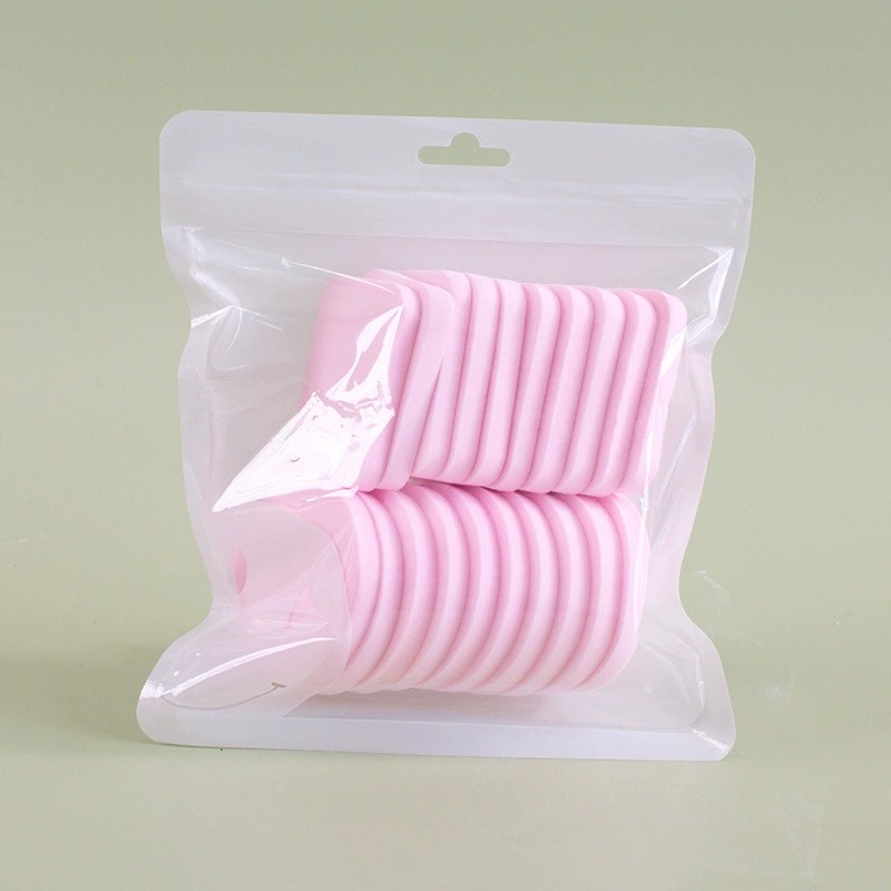 Pink-Square Round (20pcs)