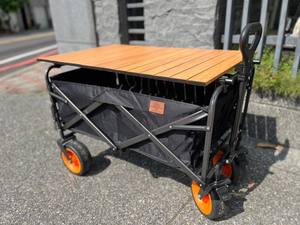 Bánh xe lớn gấp giỏ hàng cho đồ chơi bãi biển khăn và ô dù gấp bãi biển Wagon giỏ hàng với bánh xe - Product Image 5