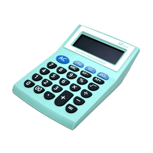 Promotion benutzer definierte Logo Druckerei Finanz funktions tische Rechner Mini 12-stellige Tasche Kosten rechner - Product Image 1