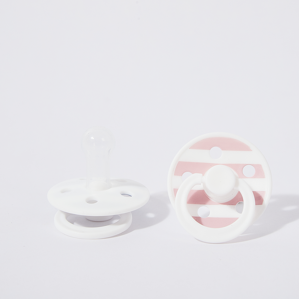 Rose et blanc