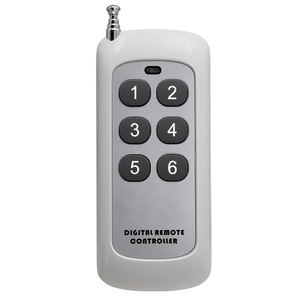 6 CH รีโมทคอนโทรลไร้สายเครื่องส่งสัญญาณ RF 433MHz 1000M - Product Image 1