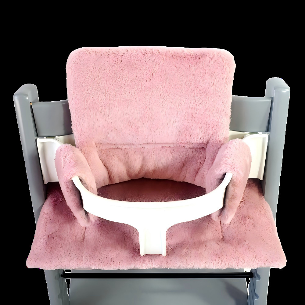 Coussin de chaise haute Lotus rose-stokke