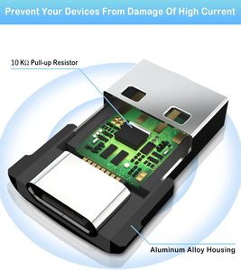 4包C型母到公充电器转换器USB到USB C适配器，适用于苹果手表Ultra iWatch 8 7、苹果手机15 14 13 12 - Product Image 4
