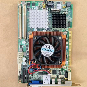 Placa de CPU de media longitud Advantech, Ordenador de placa única usado, 1. 2/1 A1 con CPU Cooler RAM, probado en buenas condiciones - Product Image 1