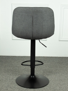 Customized Colorful Soft Seat Breakfast Island Chair Bar Stool Height Adjustable <strong>Revolving</strong> Bar Chair - Product Image 5