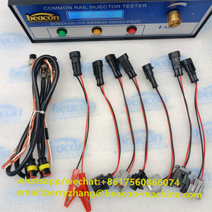 Cr1000 ดีเซลคอมมอนเรลหัวฉีดเครื่องทดสอบจําลอง Piezo Test สําหรับ Bosch DENSO DELPHI SIEMENS CUMMINS - Product Image 5