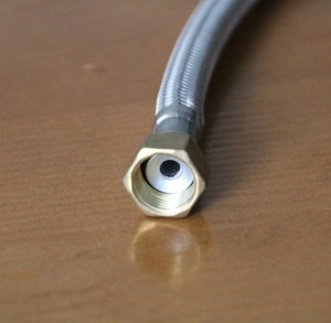 制造商直接为墨西哥气体软管市场热卖柔性管道软管5/8 "* F5/8"