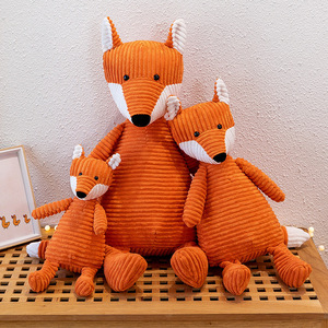 חבוי אהבה דרמה fox plusie ממולא cududy אנימה בובה חמודה חיה חלחן צעצועים pelucche עבור בנות מתנת יום הולדת