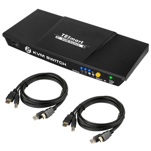 TESmart2ポートHDMIKVMスイッチサポートスイッチング解像度最大3840*2160 @ 30Hz 2出力1入力スイッチ - Product Image 1