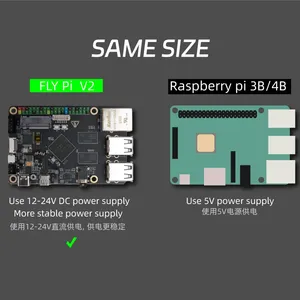 Mellow Fly Pi V2 с UTOC 40Pin GPIO расширяемый EMMC для DIy Klipper I3 CoreXY 3D принтер может SB2040 SHT36 заменить Raspberry PI - Product Image 2