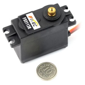 FS5113R 13KG Standard größe Grad kontinuierliche Rotation Corel ess Motor Servo für pädagogische Dampf roboter Arm Arduino Rc Flugzeug - Product Image 3
