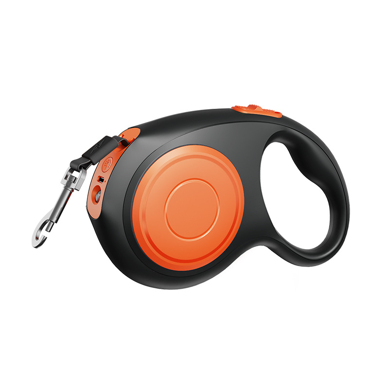 Corde de remorquage télescopique 8m - Version Pro Orange avec lumière