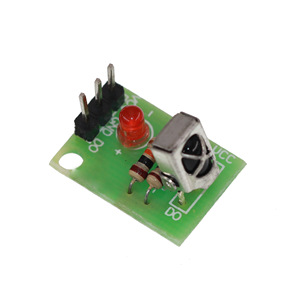 3-Piece Set elektronik bileşenler mikrodenetleyici kızılötesi uzaktan kumanda modülü alma kafası HX1838 NEC kodlu kızılötesi uzaktan - Product Image 5