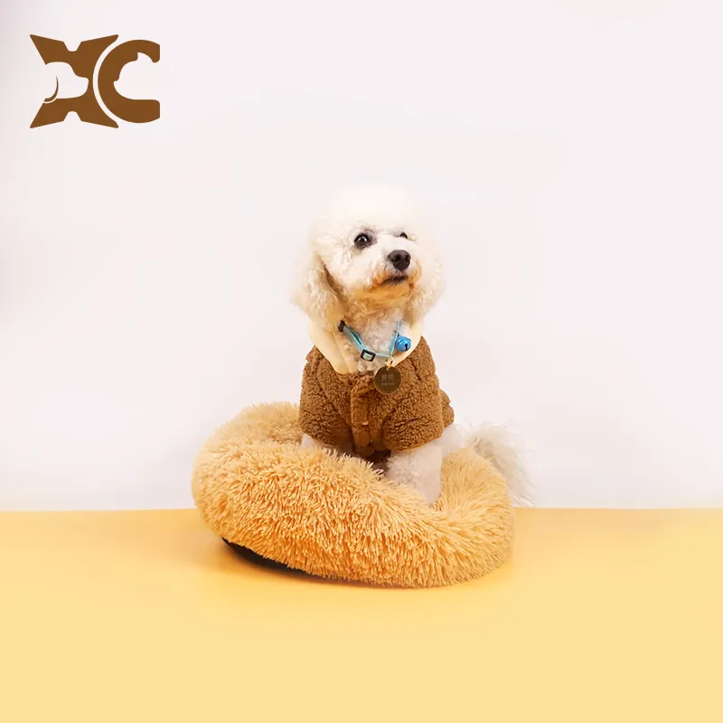 Jumbo Large Size Luxury Dogs Cats Remova Removable Cover Vietnam Warmer Wood Oval Beds Bundle Dog Xxl Pet Bed Guangdong