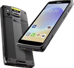 เครื่องสแกนบาร์โค้ดที่ทนทาน5.5นิ้ว <span class=keywords><strong>PDA</strong></span> คอมพิวเตอร์พกพา5000mAh แบตเตอรี่ใช้งานได้ยาวนานสแกนเร็วมาก - Product Image 1