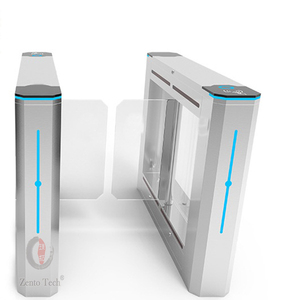 Fabrik preis 304 Edelstahl Voll automatische Gesichts erkennung RFID-Karten zugangs kontroll system Drehkreuz für Flughafen - Product Image 2