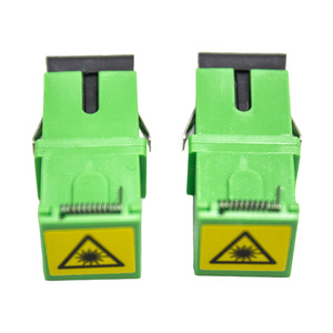 Flip deklanşör ile tozluk SC APC Fiber optik adaptörler Simplex flanşsız kuplörler - Product Image 2