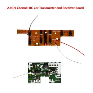 2.4G 9 vie trasmettitore e ricevitore telecomando per auto circuito stampato in vendita - Product Image 2