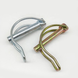 Dây khóa chân trục khóa <span class=keywords><strong>pin</strong></span> với Vòng vòm dây người lưu giữ cho Trailer cỏ vườn - Product Image 1