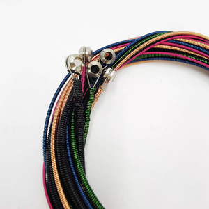 Cuerdas de bajo eléctrico de color de aleación de níquel de 5 cuerdas, piezas y accesorios de núcleo de acero Hexagonal importado para instrumentos de cuerda - Product Image 2