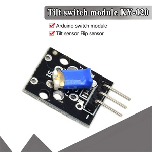 1PCS 3ピンKY-020 3.3-5V標準チルトスイッチセンサーモジュール - Product Image 1